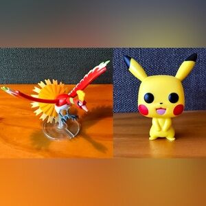 POKÉMON Bandai Oh Ho Hobby Building Bird Funko Pop Pikachu Vinyl Figure Anime
